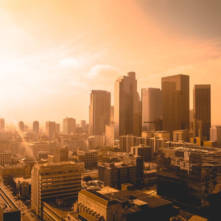 Evening outdoors in France